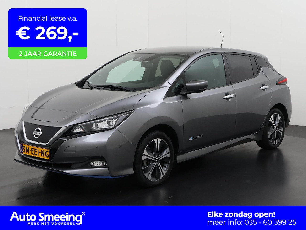 Nissan LEAF - Tekna 62 kWh | Leder | 360 Camera | Carplay | Stoel & stuurverwarming | Zondag Open! - AutoWereld.nl