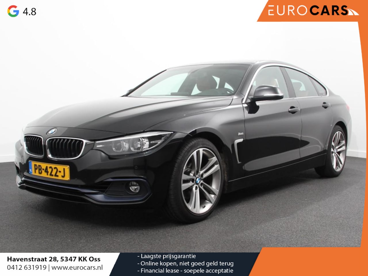 BMW 4-serie Gran Coupé - 420i Corporate Lease High Executive | Climate control | Cruise control | Parkeersensoren | - AutoWereld.nl