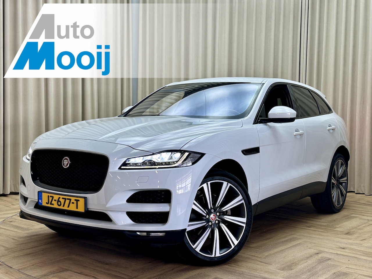 Jaguar F-Pace - 3.0 S/C Portfolio AWD 35t *340PK* 1e Eigenaar / HUD / Meridian Surround / Leder / 22"LMV / - AutoWereld.nl