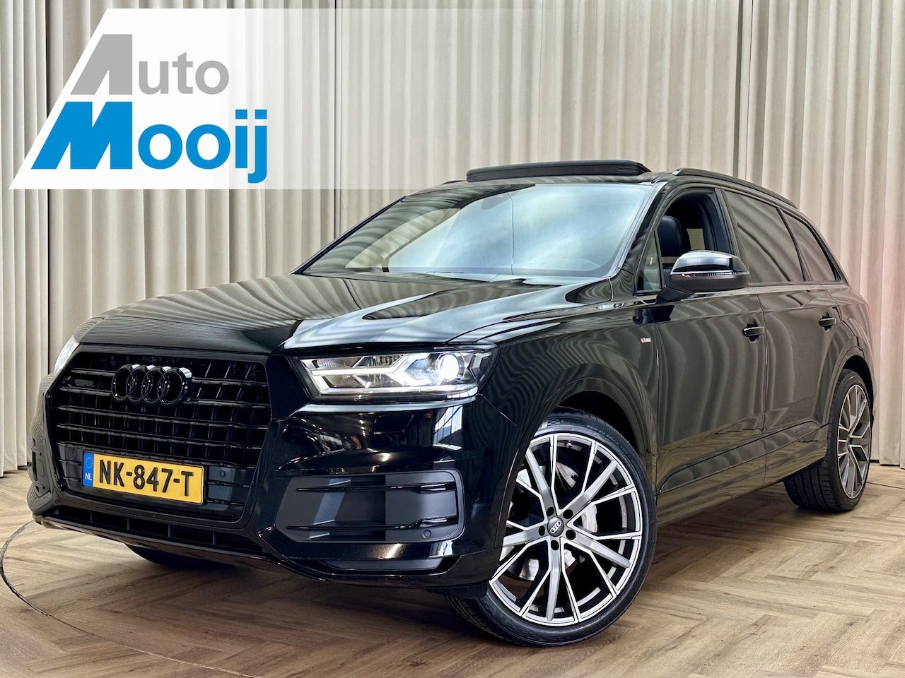 Audi Q7 - 3.0 TDI quattro *3X S-LINE* + 7p Panoramadak / Leder / Stoelverwarming / Xenon / 22"LMV / - AutoWereld.nl