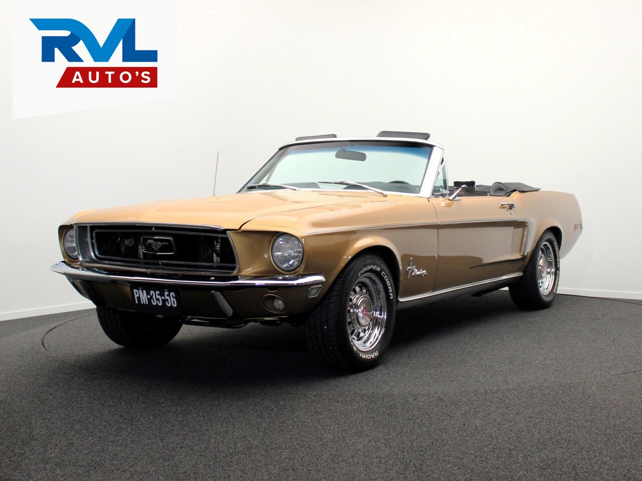 Ford Mustang - USA Cabrio 289 V8 1968 Aut *Gerestaureerd* C-Code - AutoWereld.nl