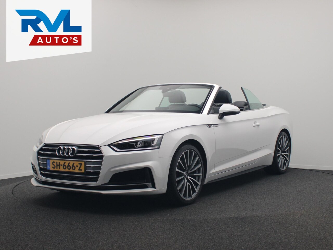 Audi A5 Cabriolet - 2.0 TFSI *2 x S-Line* Origineel NL Leder Navigatie Trekhaak - AutoWereld.nl