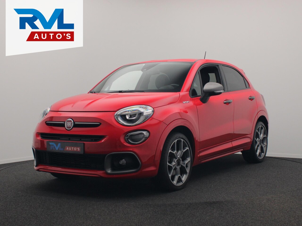 Fiat 500 X - 1.3 GSE Sport Adaptive-cruise Carplay Leder Navigatie Camera - AutoWereld.nl