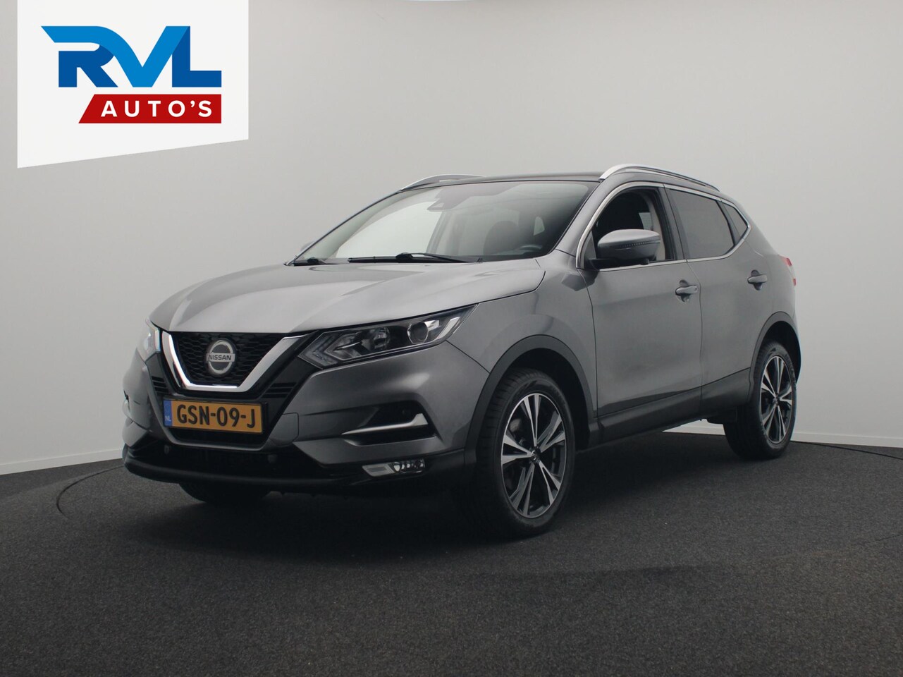 Nissan Qashqai - 1.3 DIG-T N-Connecta 360 Navigatie Cruise Control Panoramadak - AutoWereld.nl