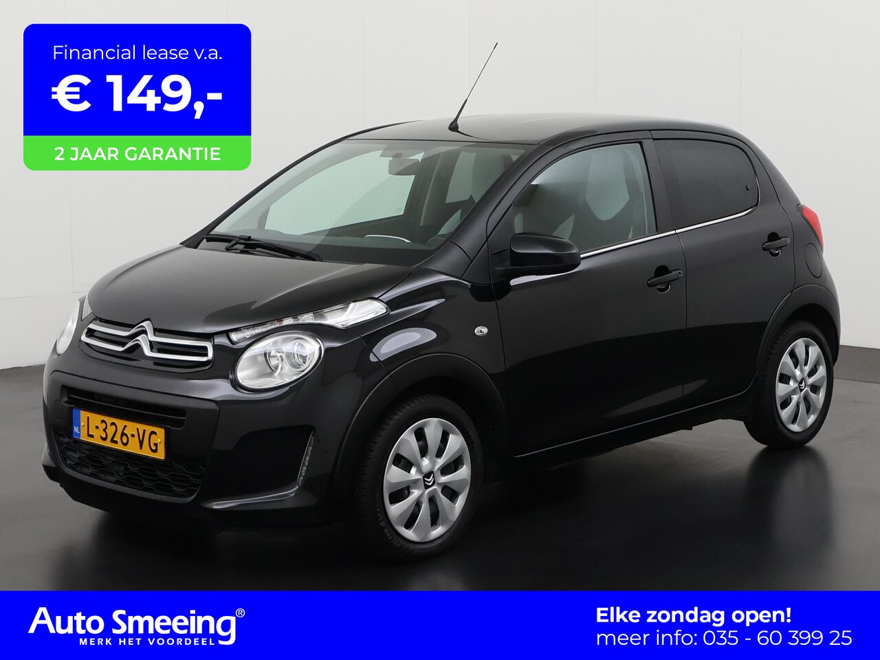 Citroën C1 - 1.0 VTi Millenium | Apple/Android Carplay | Zondag Open! - AutoWereld.nl