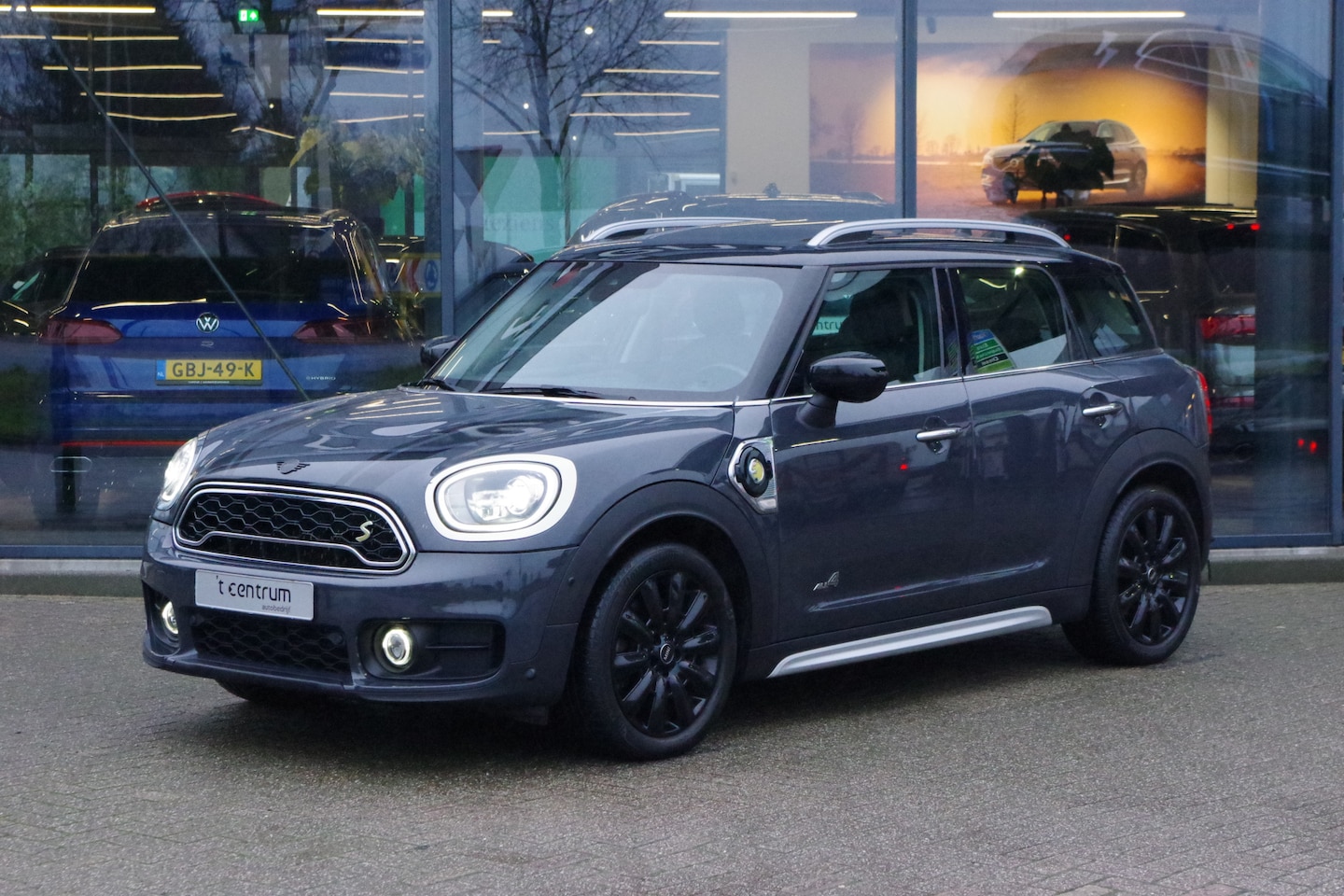 MINI Countryman - Mini 2.0 Cooper S E 225 PK ALL4 Chili PHEV, Panoramadak, LED, Leder, Keyless, Navigatie, C - AutoWereld.nl