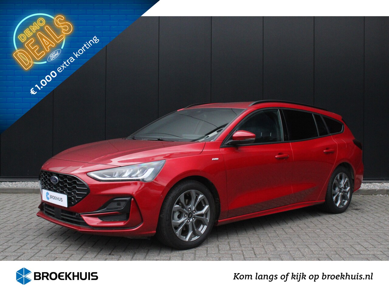 Ford Focus Wagon - 1.0 125pk Hybrid ST Line | 17'' | Camera | LED | Winter-pack | DAB-Audio - AutoWereld.nl