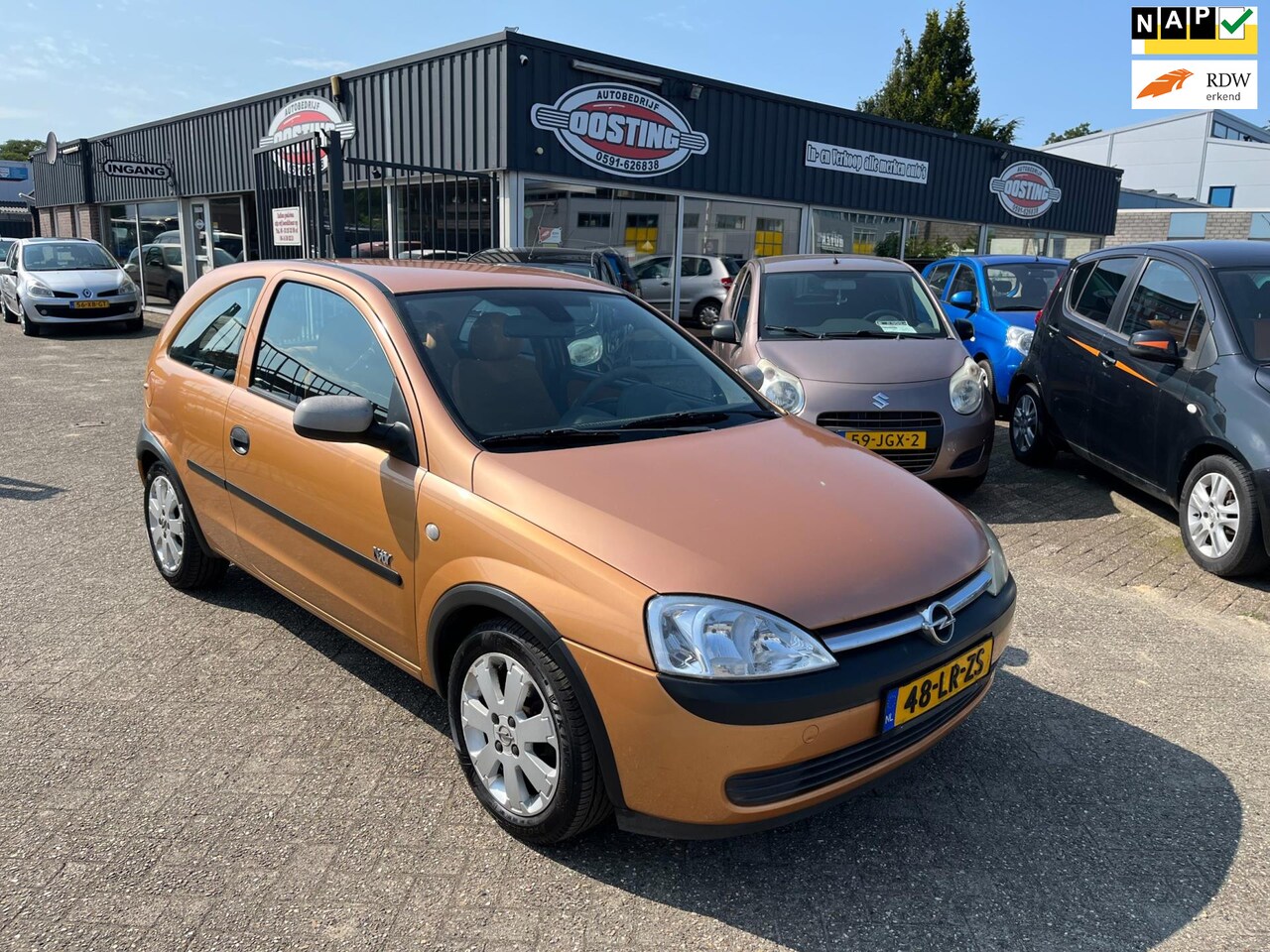 Opel Corsa - 1.2-16V Njoy(st-bekr,elektr-pakket,airco,lmv,bj03,1799,-) - AutoWereld.nl