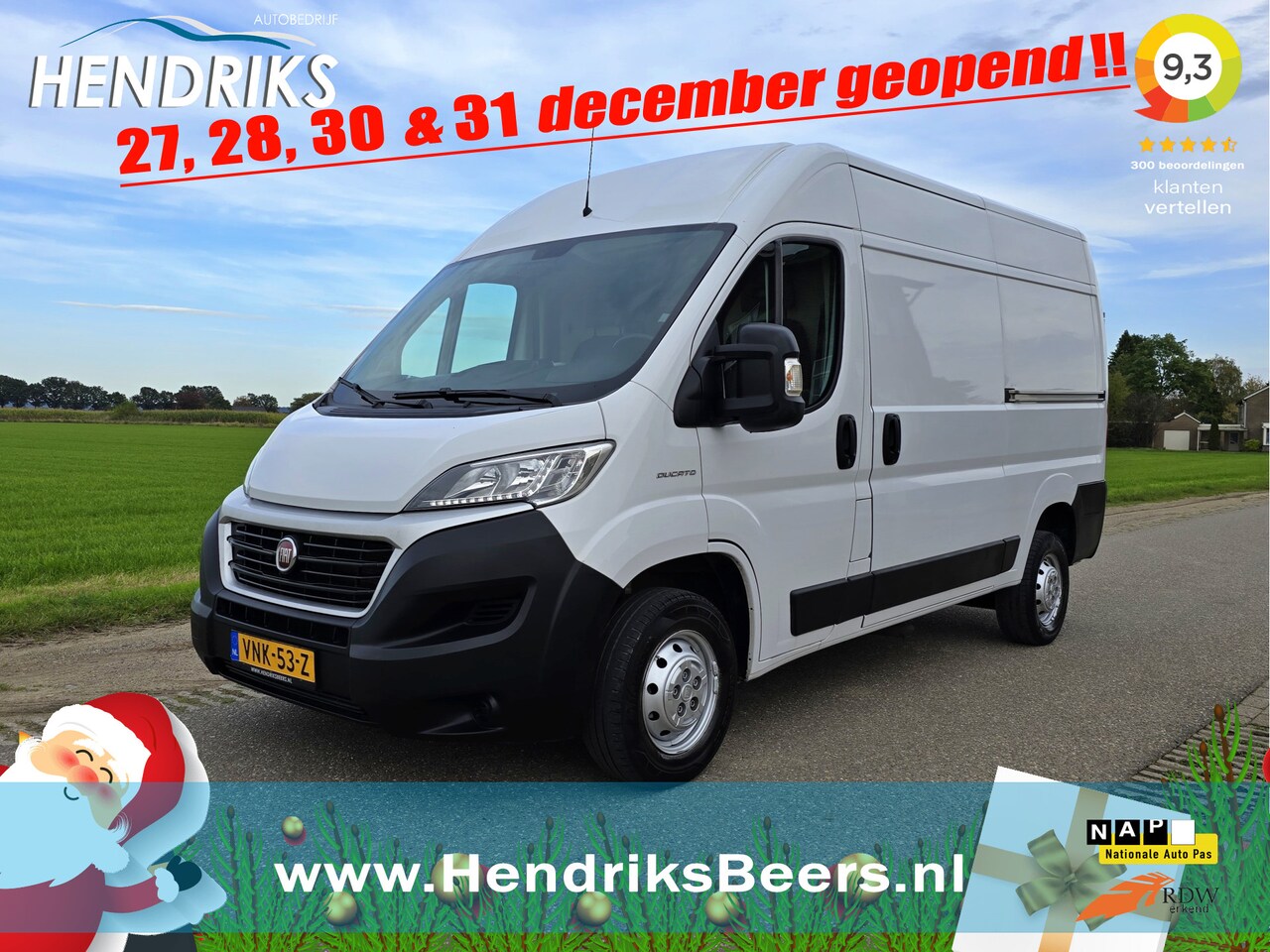 Fiat Ducato - 35 2.3 MultiJet L2 H2 - Euro 6 - 130 Pk - Navi - ParkeerCamera - - AutoWereld.nl