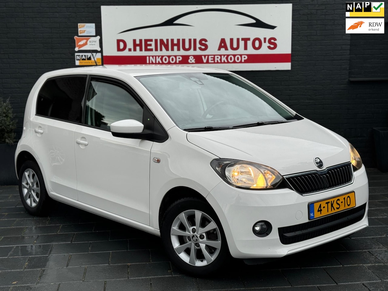 Skoda Citigo - 1.0 CNG AARDGAS/BENZINE *BELASTING€35* - AutoWereld.nl