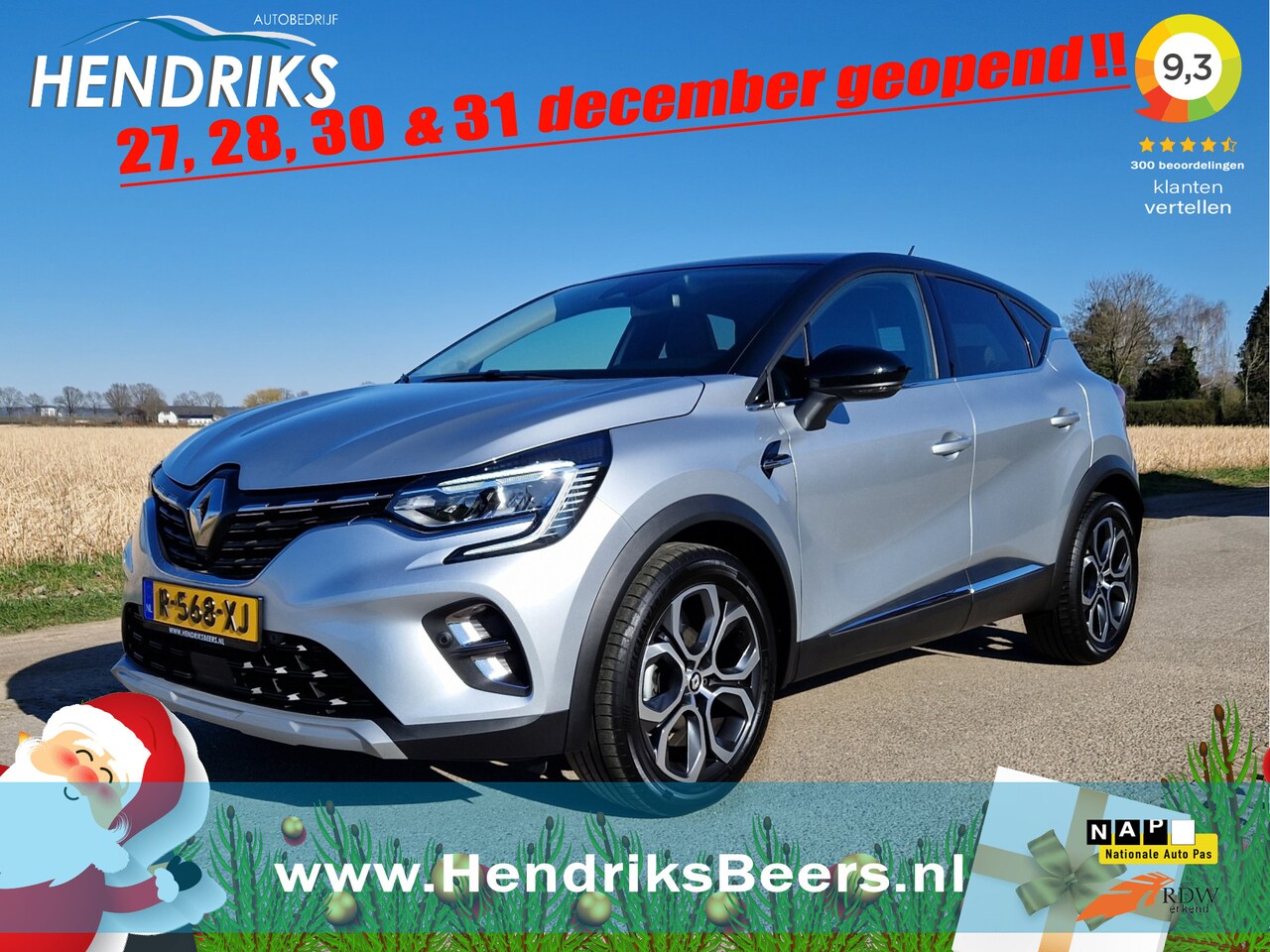 Renault Captur - 1.3 TCe Intens - 140 Pk - Euro 6 - AUTOMAAT - ParkeerCamera - AutoWereld.nl