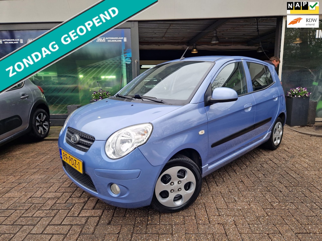 Kia Picanto - 1.0 Seven 1E EIGENAAR|12MND GARANTIE|NW APK|AIRCO - AutoWereld.nl