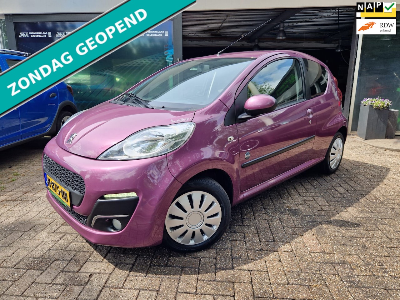 Peugeot 107 - 1.0 Active 12MND GARANTIE|NW APK|AIRCO|ELEC RAMEN - AutoWereld.nl