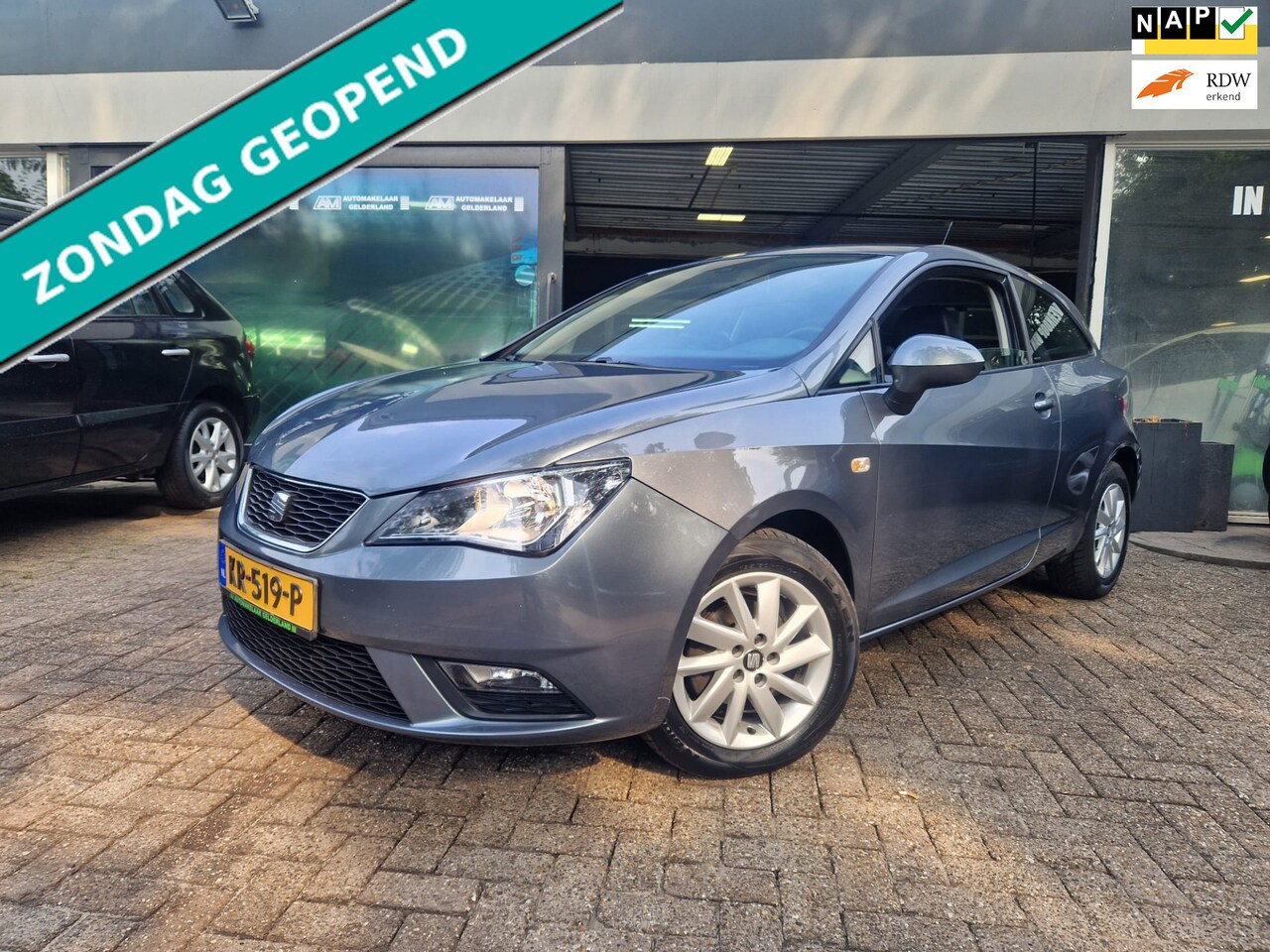 Seat Ibiza SC - 1.2 Entry | 12 MND GARANTIE | NW APK | AIRCO | CRUISE |LMV | - AutoWereld.nl