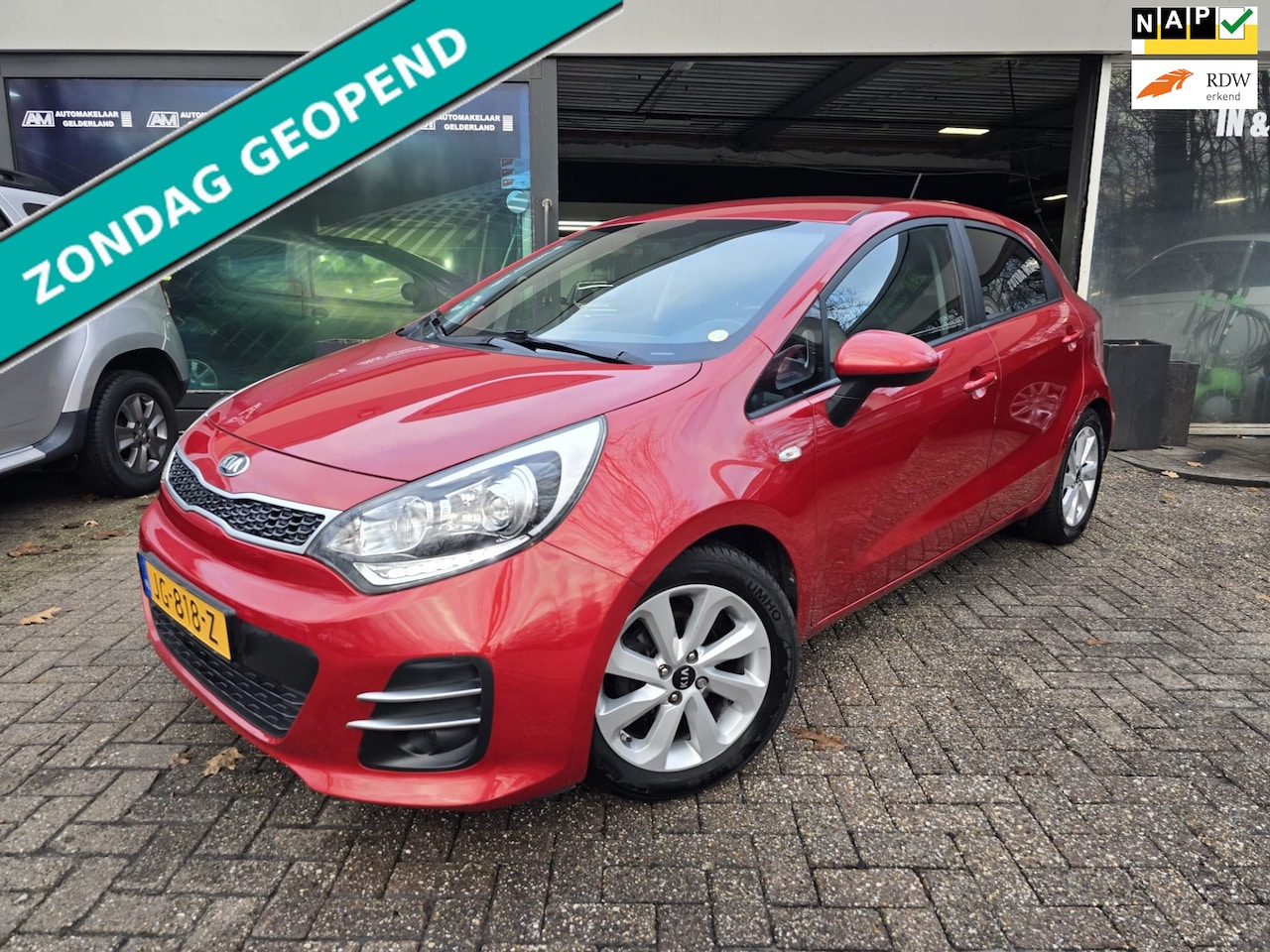 Kia Rio - 1.2 CVVT DynamicLine | 1E EIGENAAR | 12MND GARANTIE | NAVI | CAMERA | CRUISE | - AutoWereld.nl