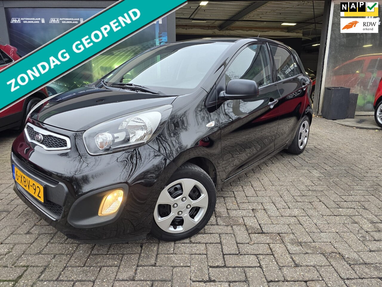 Kia Picanto - 1.0 CVVT ComfortLine | 1E EIGENAAR | 12MND GARANTIE | AIRCO | ELEC PAKKET | - AutoWereld.nl