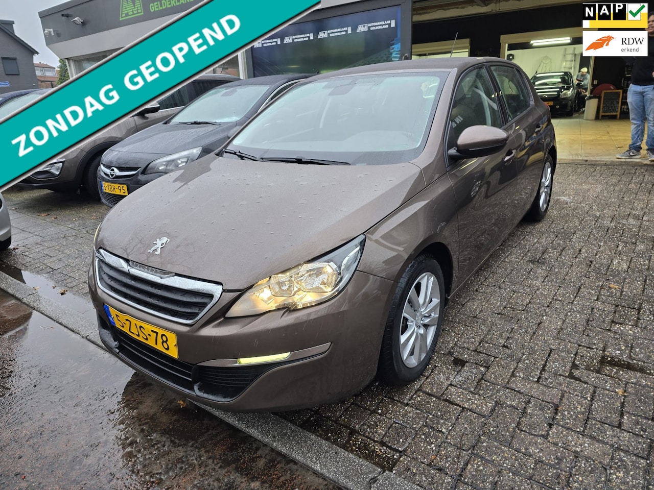 Peugeot 308 - 1.2 VTi Active | 1E EIGENAAR | 12MND GARANTIE | AIRCO | NAVI | CRUISE | - AutoWereld.nl