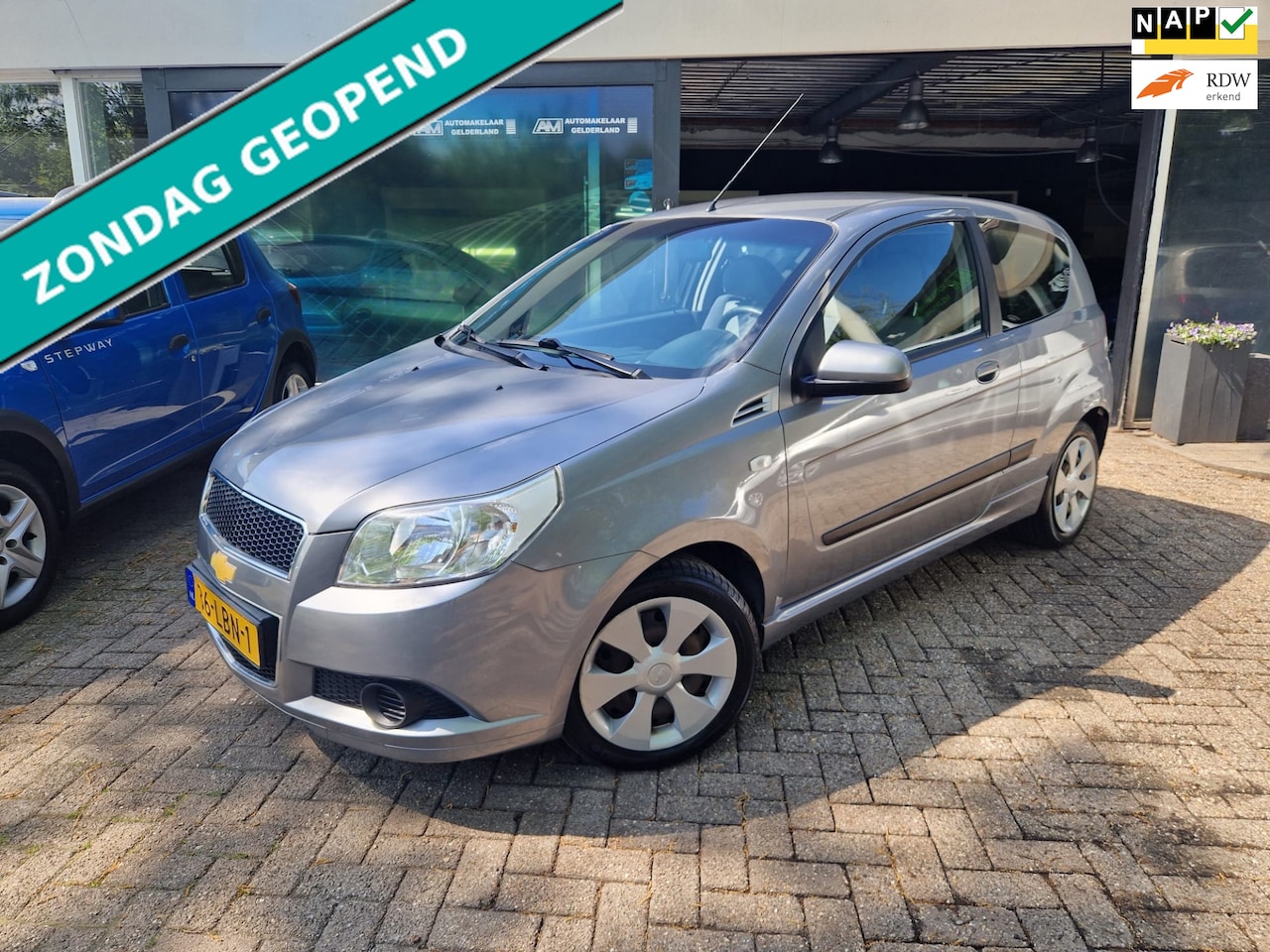 Chevrolet Aveo - 1.2 16V LS B-clever 2E EIGENAAR|12MND GARANTIE|NW APK|AIRCO - AutoWereld.nl