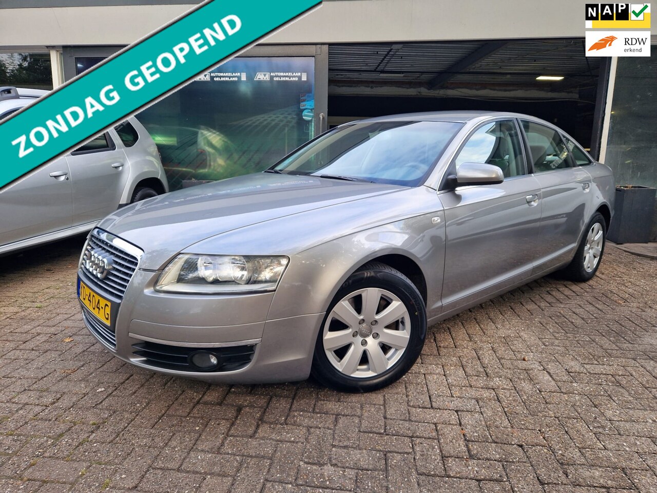 Audi A6 Limousine - 3.2 FSI | AUTOMAAT | 12MND GARANTIE | YOUNGTIMER | TREKHAAK | - AutoWereld.nl