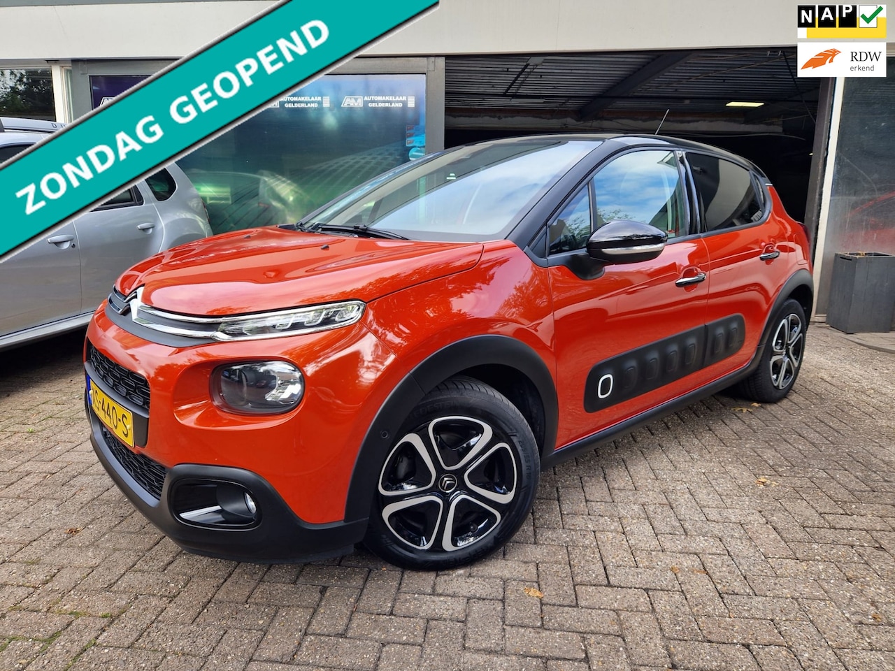 Citroën C3 - 1.2 PureTech S&S Shine | AUTOMAAT | 2E EIGENAAR| 12MND GARANTIE | NAVI | PANO DAK | - AutoWereld.nl