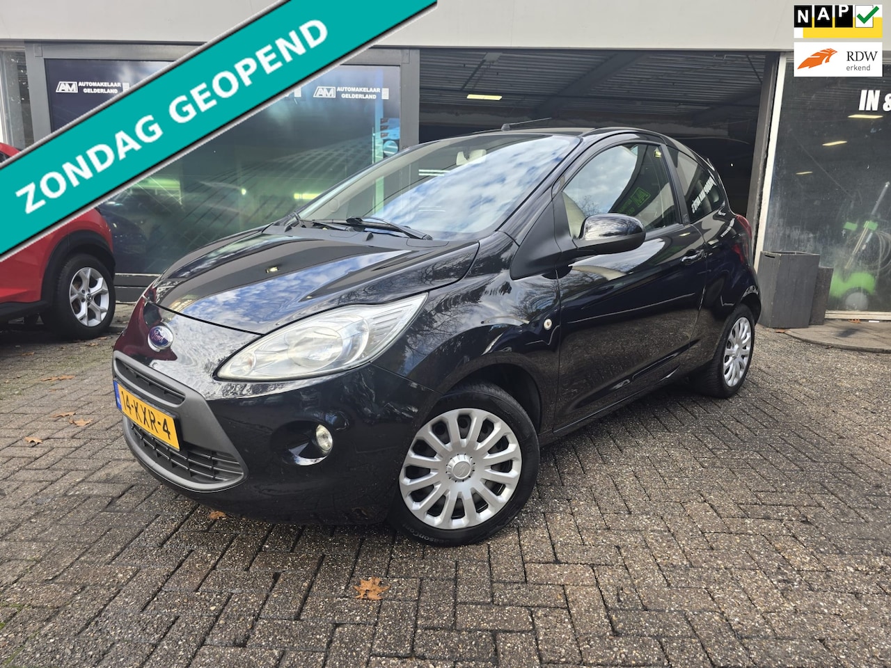 Ford Ka - 1.2 Titanium | 1E EIGENAAR | 12MND GARANTIE | AIRCO | NW APK | ELEC RAMEN | - AutoWereld.nl