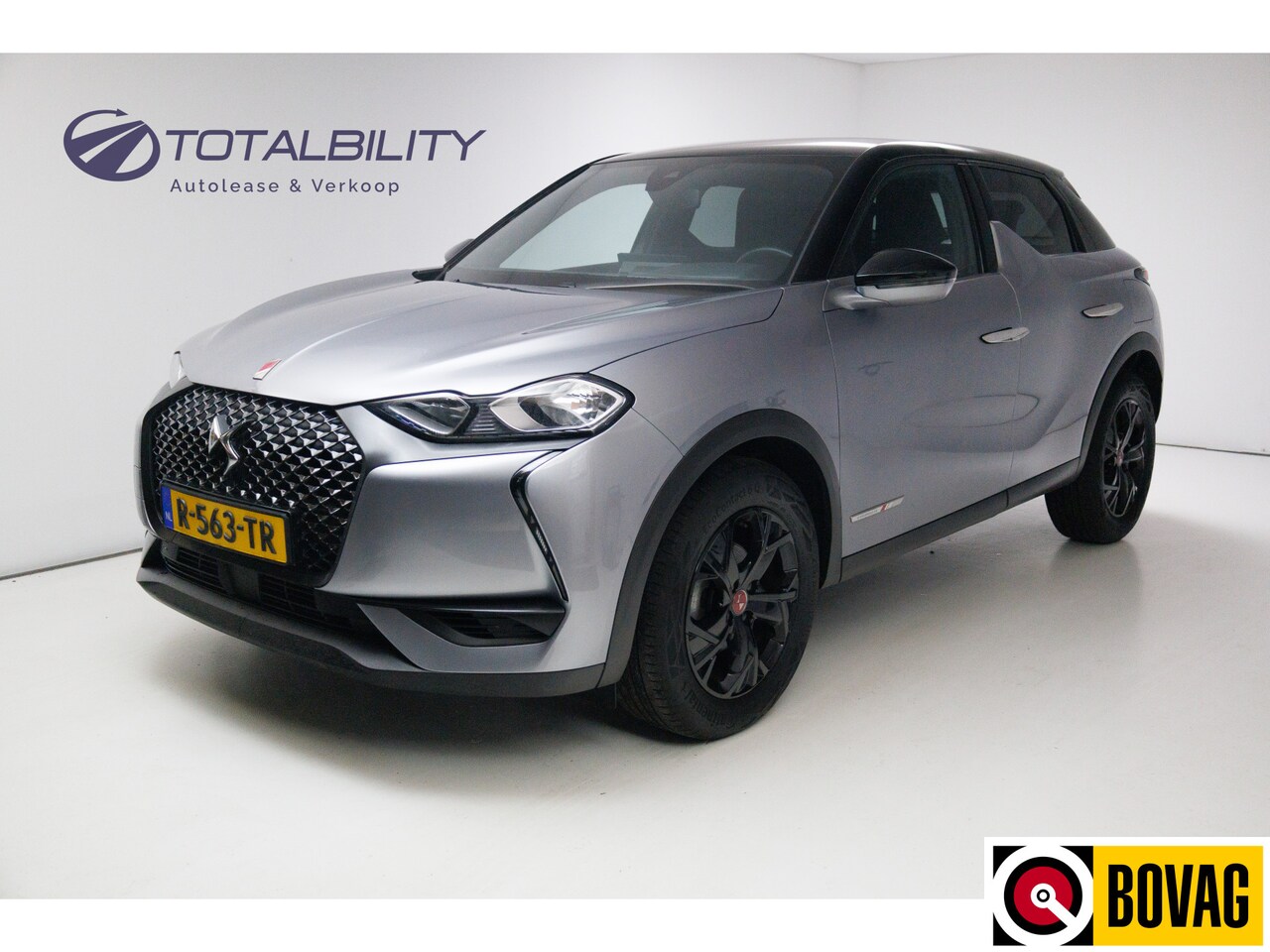 DS 3 Crossback - 1.2 Performance Line 100 PK Navigatie, 17"LMV Zwart, PDC, Cruise, Extra getint glas - AutoWereld.nl