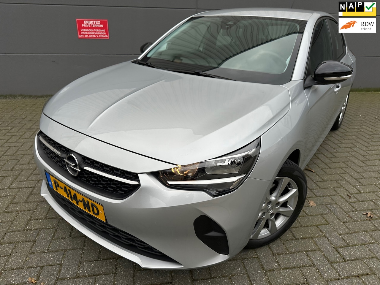 Opel Corsa - 1.2 Edition*1EIGNAAR*101PK*NAVI*CARPLYE*CRUISE*AIRCO*ELKT-RAAM*PARKSENSOREN - AutoWereld.nl