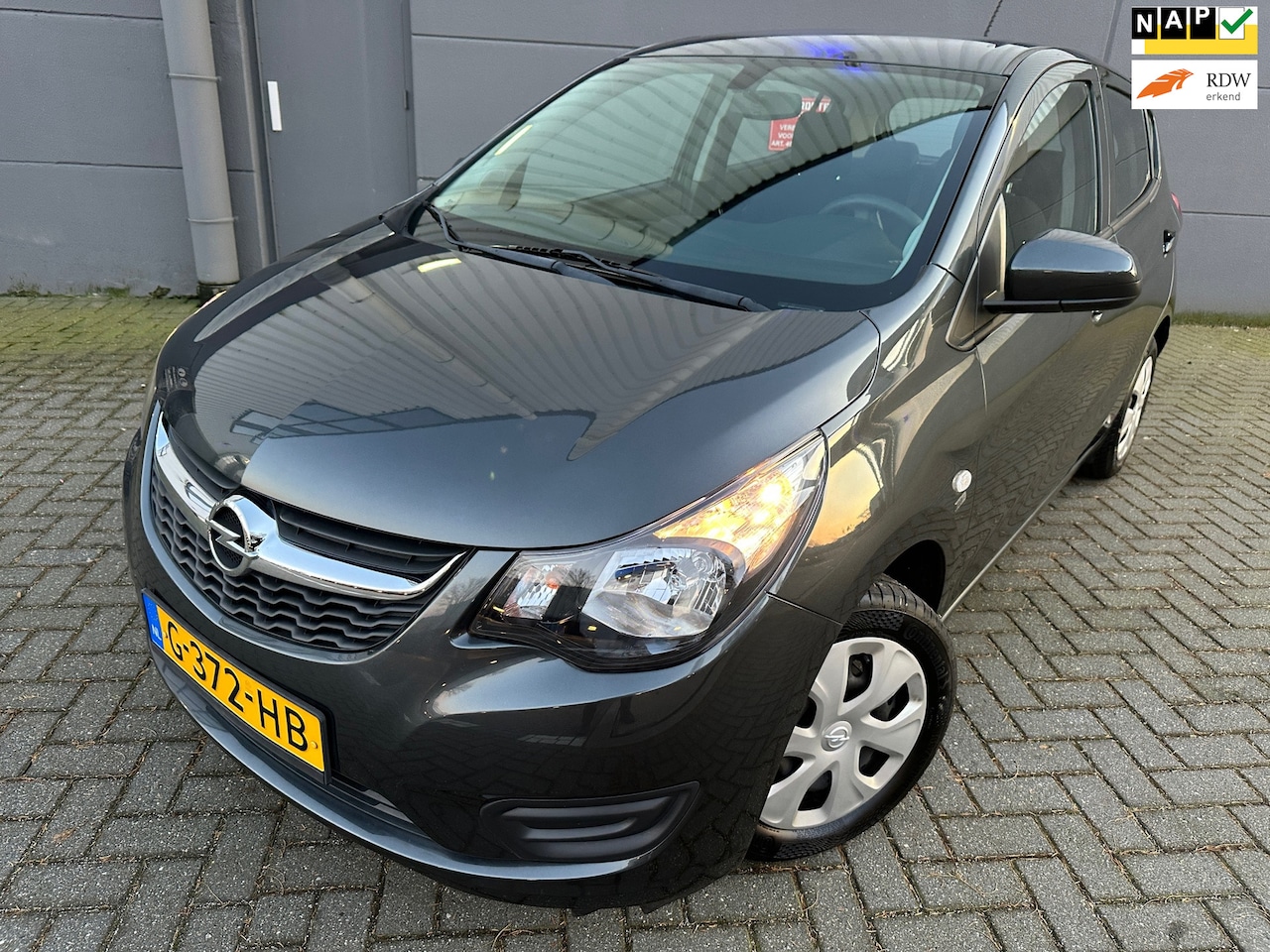 Opel Karl - 1.0 ecoFLEX 120 Jaar*CRUISE*AIRCO*APK*NAP*ELKT-RAAM*C-D AFSTAND*2 EIGNAAR - AutoWereld.nl