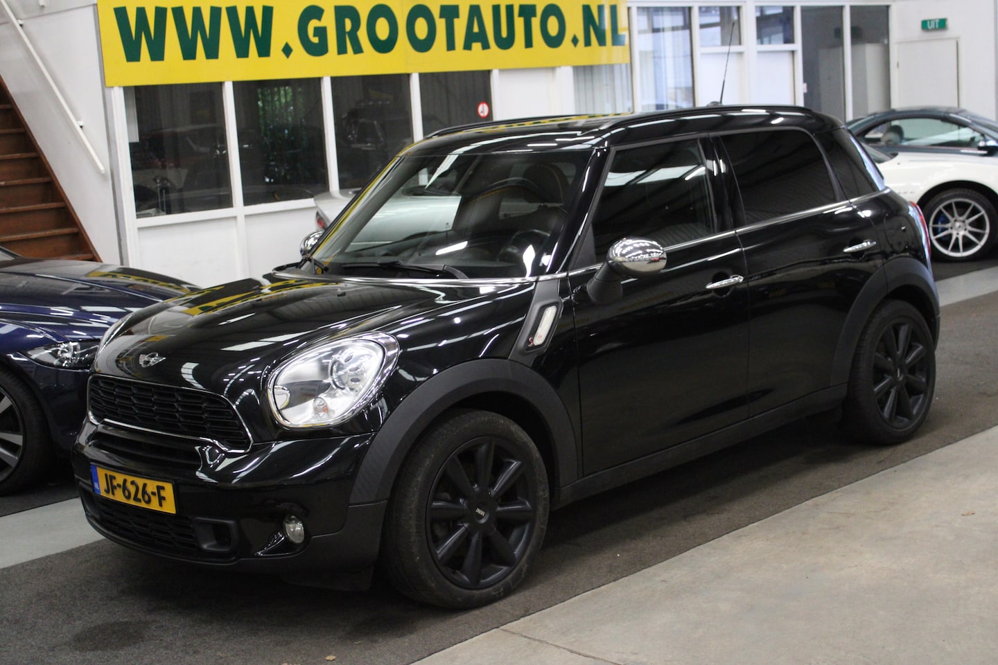 MINI Countryman - Mini 1.6 Cooper S Chili Airco, Cruise Control, Leder, Stuurbekrachtiging - AutoWereld.nl