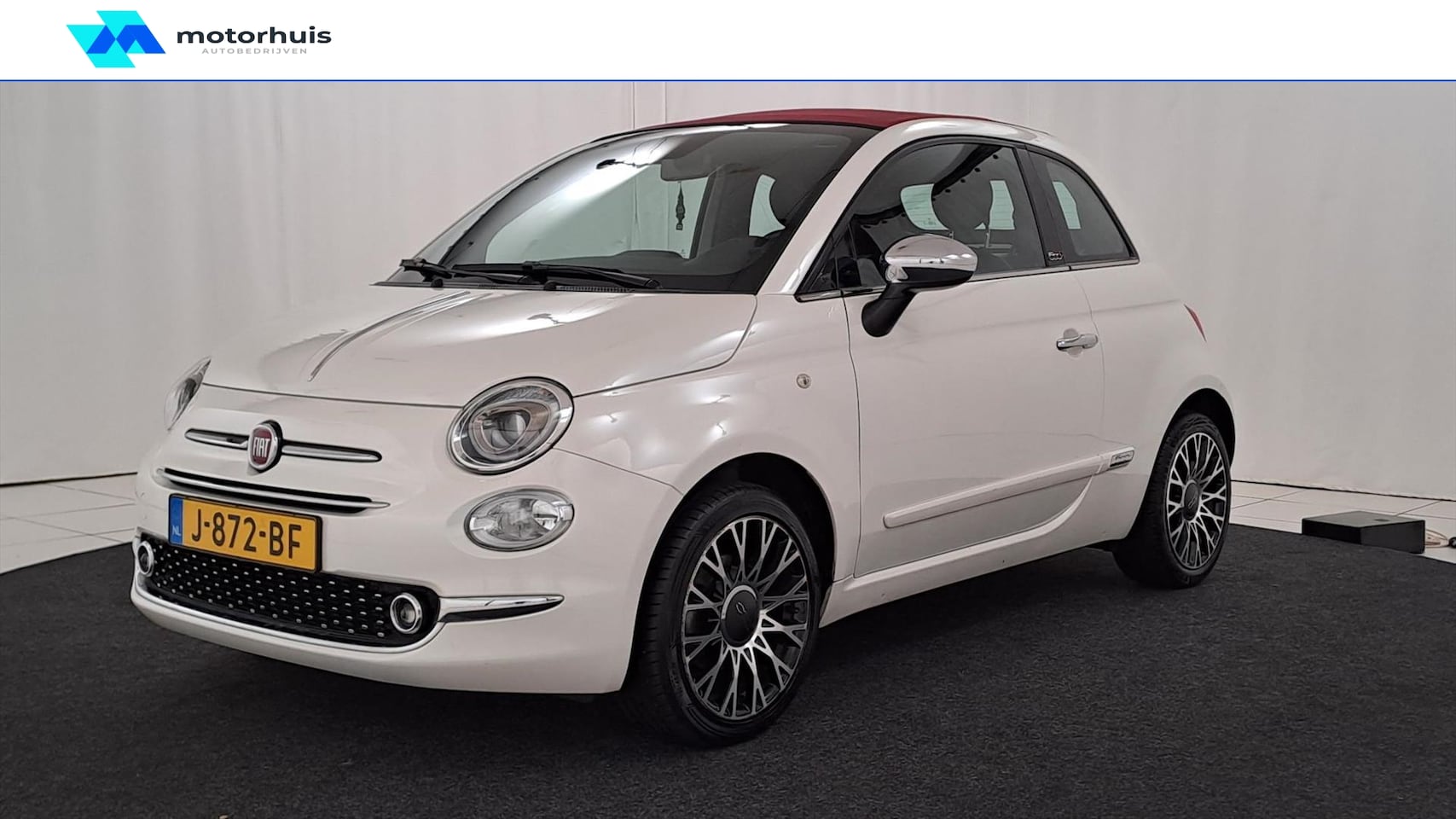 Fiat 500 C - 1.0 70pk Hybrid Star / Navigatie / Chrome pakket - AutoWereld.nl