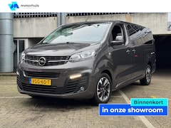 Opel Vivaro - 2.0 CDTI 180PK L3H1 AUTOMAAT DUBBEL CABINE INNOVATION NAVI HUD LEDER TREKHAAK CAMERA NAP