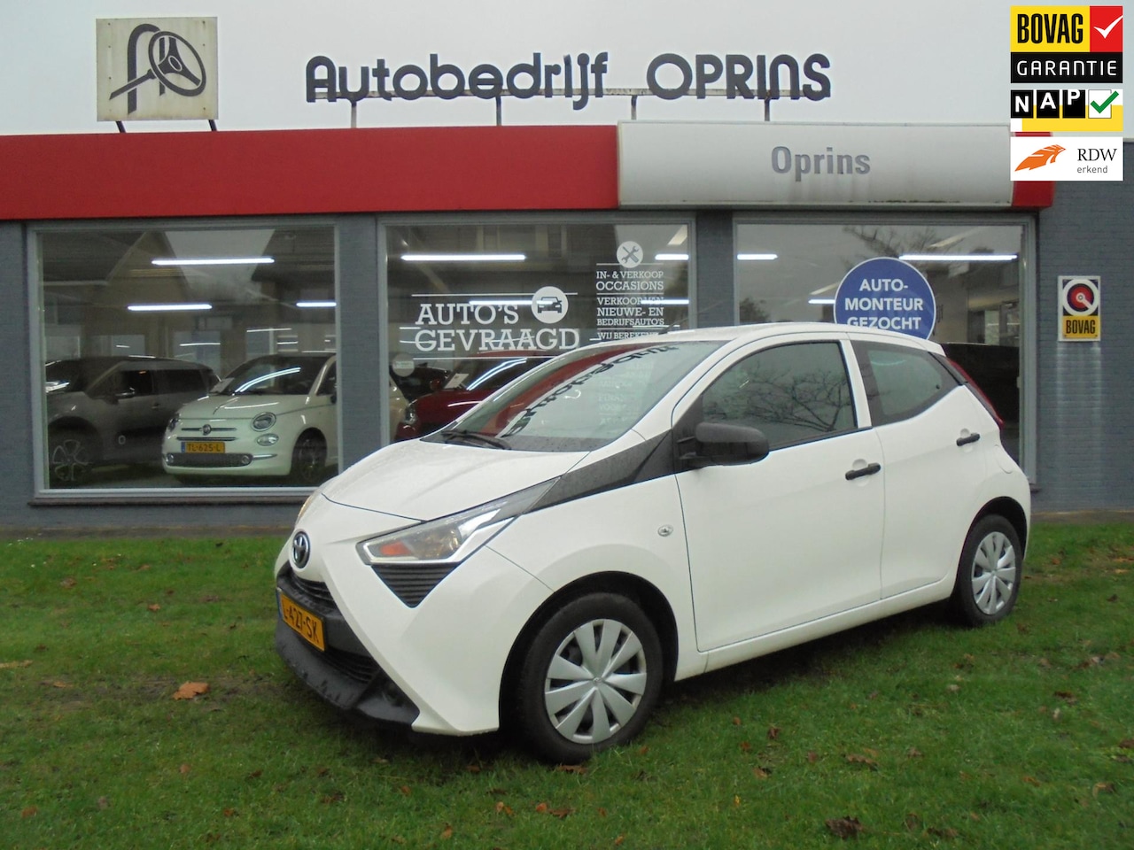 Toyota Aygo - 1.0 VVT-i x-fun 1.0 VVT-i x-fun 5drs, Airco, Blue Tooth, enz. NL Auto. - AutoWereld.nl