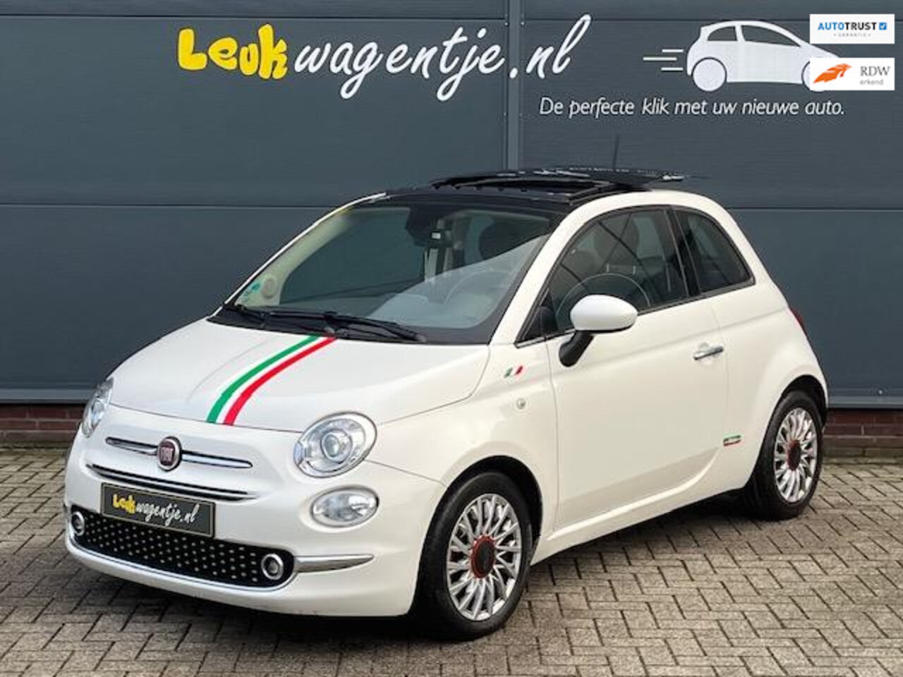 Fiat 500 - 0.9 TwinAir Turbo Lounge 105 PK *schuifdak *xenon - AutoWereld.nl