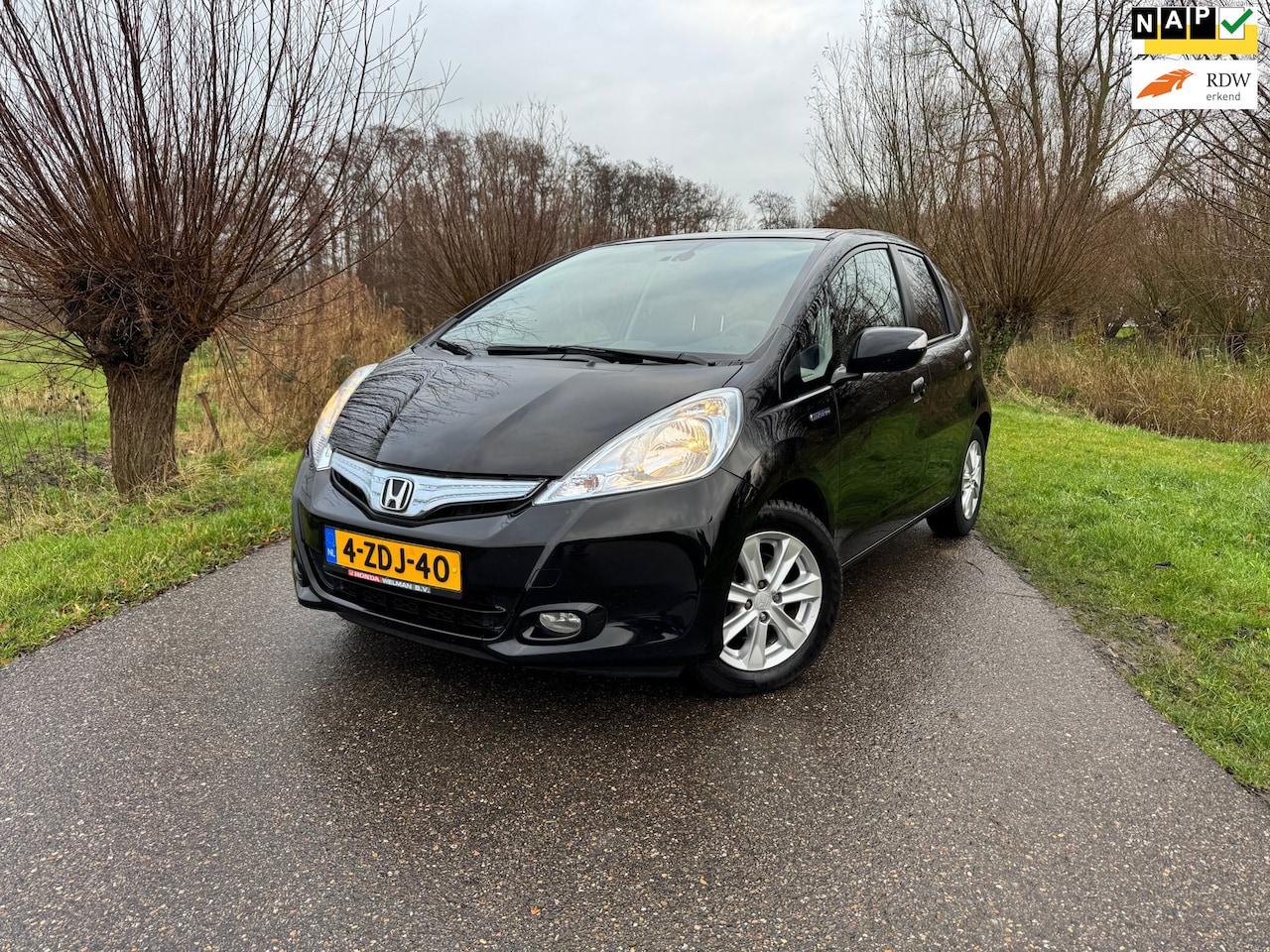 Honda Jazz - 1.4 Hybrid Exclusive 5DRS PANORAMADAK NAVI CAMERA AUTOMAAT NAP - AutoWereld.nl