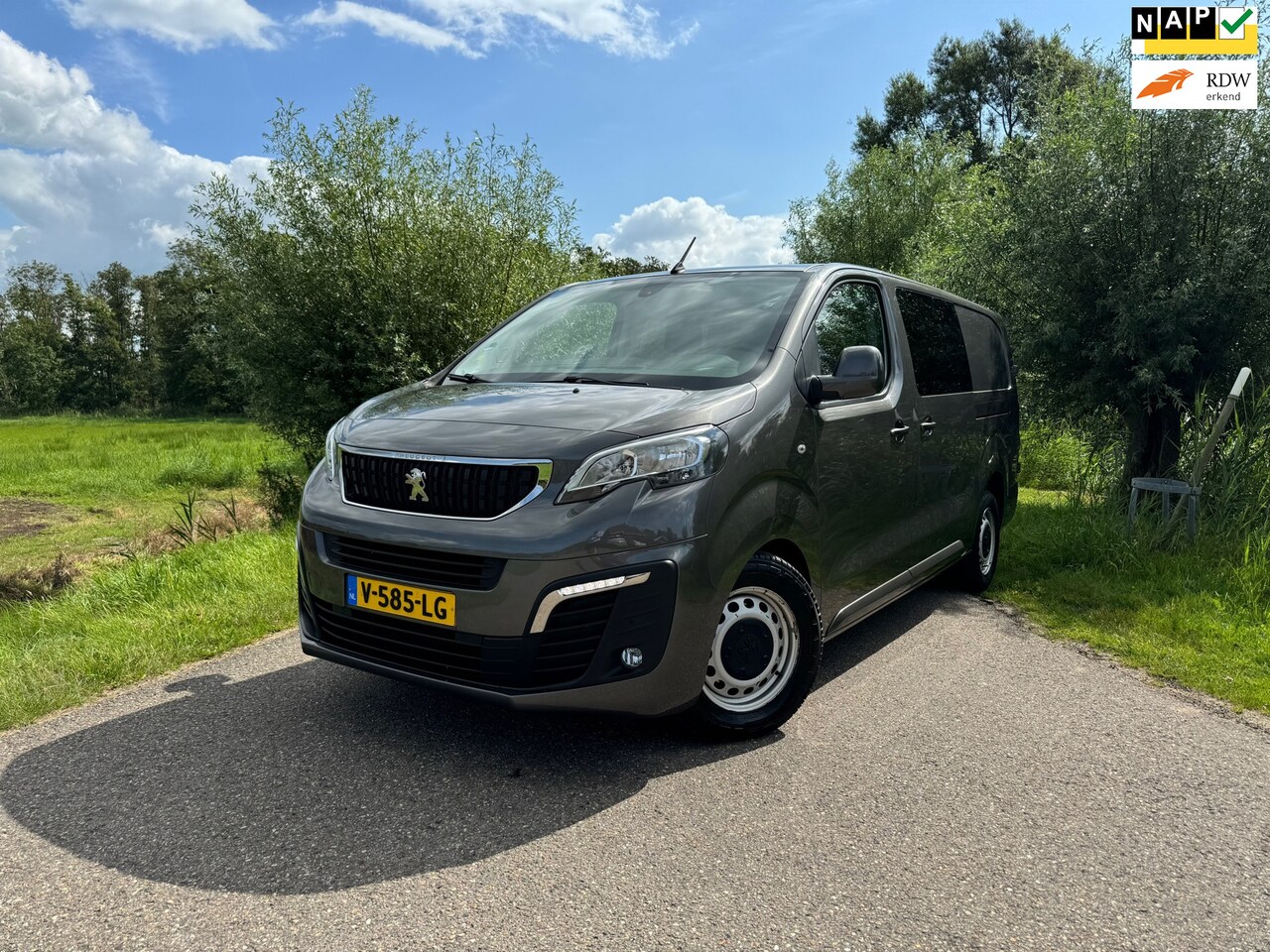 Peugeot Expert - 231L 2.0 BlueHDI 120 DC Premium / Dubbele Schuifdeur / BTW Auto / Distributie vervangen / - AutoWereld.nl