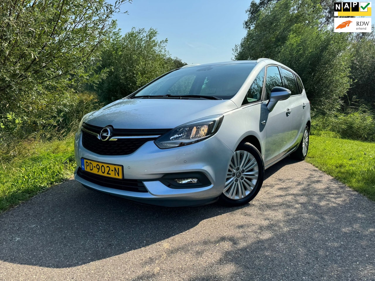 Opel Zafira - 1.4 Turbo Online Edition 7-persoons / Airco / Navigatie / Camera / Cruise Control / LMV 17 - AutoWereld.nl