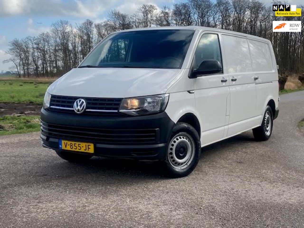 Volkswagen Transporter - 2.0 TDI L2H1 DC Comfortline 2XSCHUIF-DEUR NAVI AIRCO EXBTW GOED ONDERHOUDEN - AutoWereld.nl