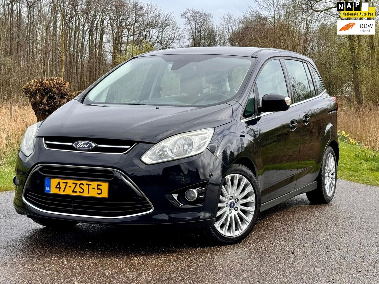 Ford Grand C-Max - 1.0 Titanium MPV CAMERA NAVI AIRCO NAP GOED ONDERHOUDEN - AutoWereld.nl