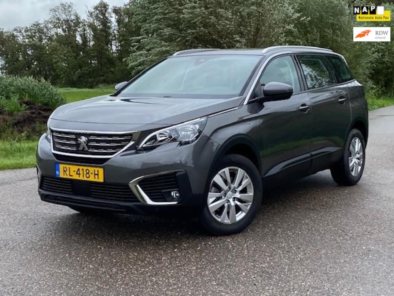 Peugeot 5008 - 1.2 PureTech Blue Lease Executive 7PS Navigatie Airco CAMERA NAP BTW GOED ONDERHOUDEN - AutoWereld.nl