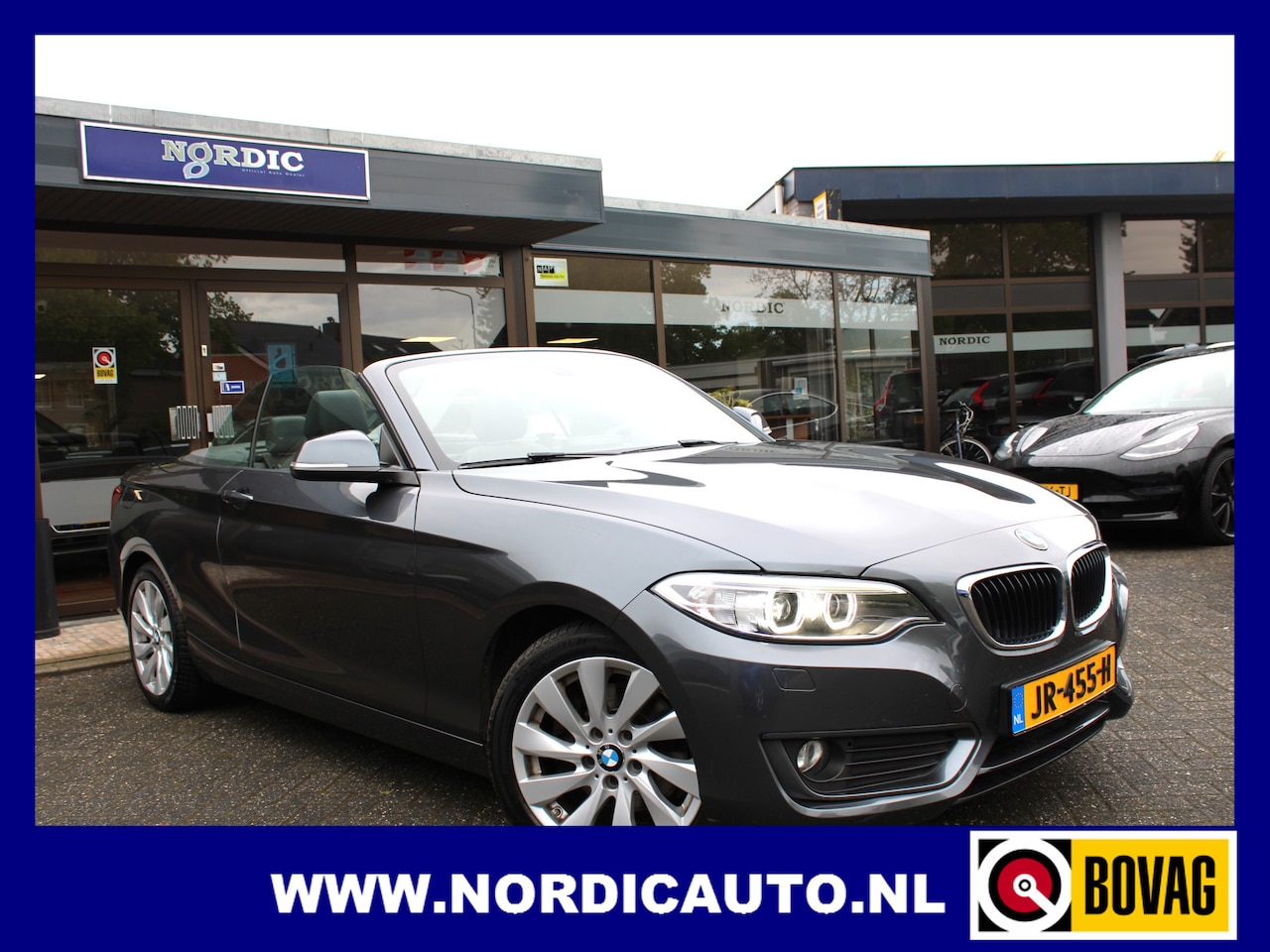 BMW 2-serie Cabrio - 220i SPORT AUTOMAAT / XENON- NAVIGATIE- VERW STOELEN - AutoWereld.nl