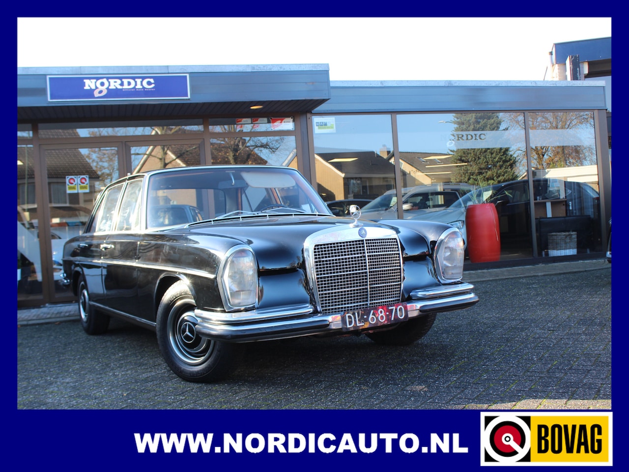 Mercedes-Benz 250 - S AUTOMATIC 6 CYLINDER / LPG / 1966 / NETTE STAAT! - AutoWereld.nl