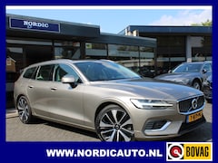 Volvo V60 - 2.0 T8 TWIN ENGINE AWD INSCRIPTION / PANORAMADAK LEDER- NAVIGATIE- ELECTRISCHE TREKHAAK