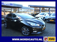 Nissan Micra - 0.9 IG-T N-CONNECTA / AIRCO - NAVIGATIE - A RIJ CAMERA PARKEERSENSOREN ACHTER - LM VELGEN