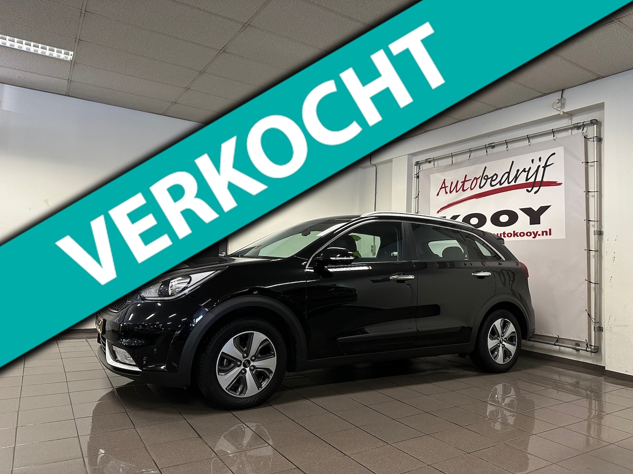 Kia Niro - 1.6 GDi Hybrid DynamicLine * Carplay / Navigatie / Cruise control / NL Auto * - AutoWereld.nl