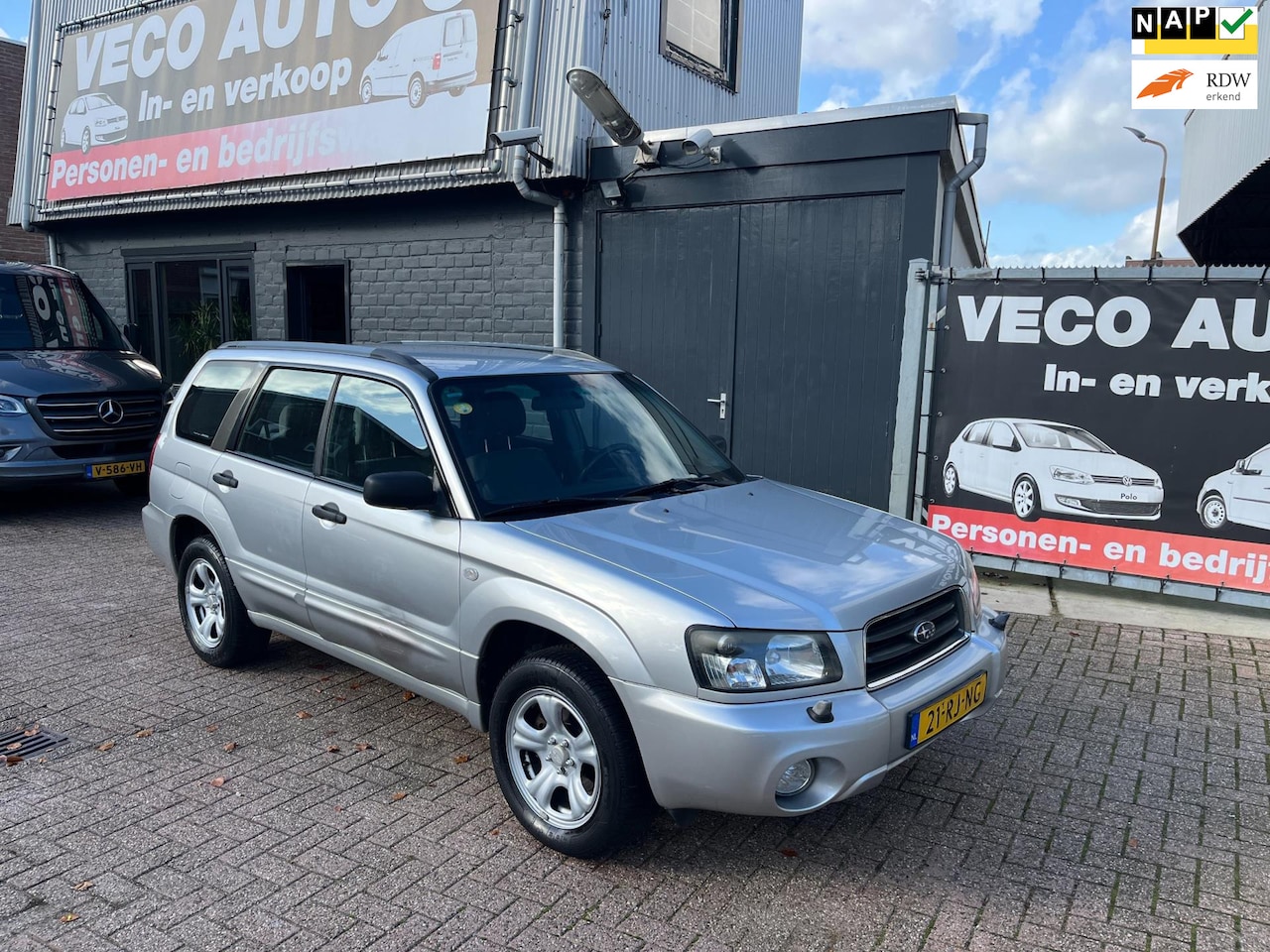 Subaru Forester - 2.0 AWD X automaat 4x4 4wd airco nette auto dealer onderhouden - AutoWereld.nl