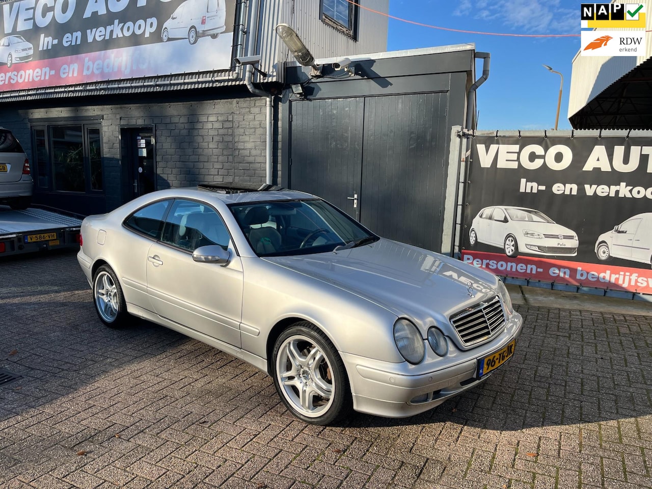 Mercedes-Benz CLK-klasse Coupé - 320 Avantgarde nette auto amg velgen breedset - AutoWereld.nl