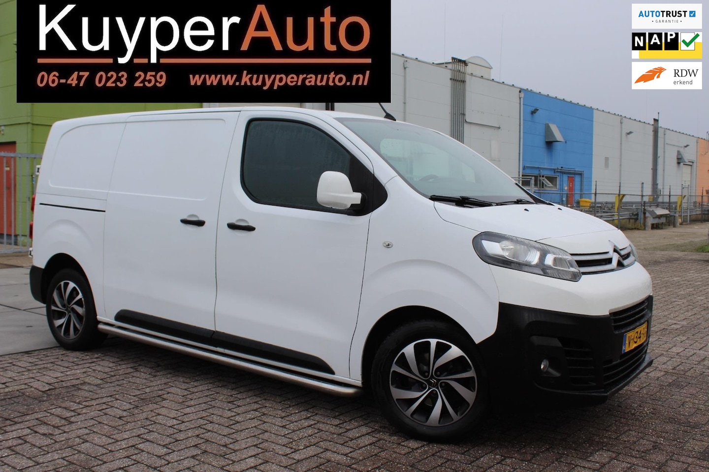 Citroën Jumpy - 2.0 BlueHDI 120 Club M S&S 1e eig ,EURO 6, camera airco cruise trekhaak multimedia - AutoWereld.nl