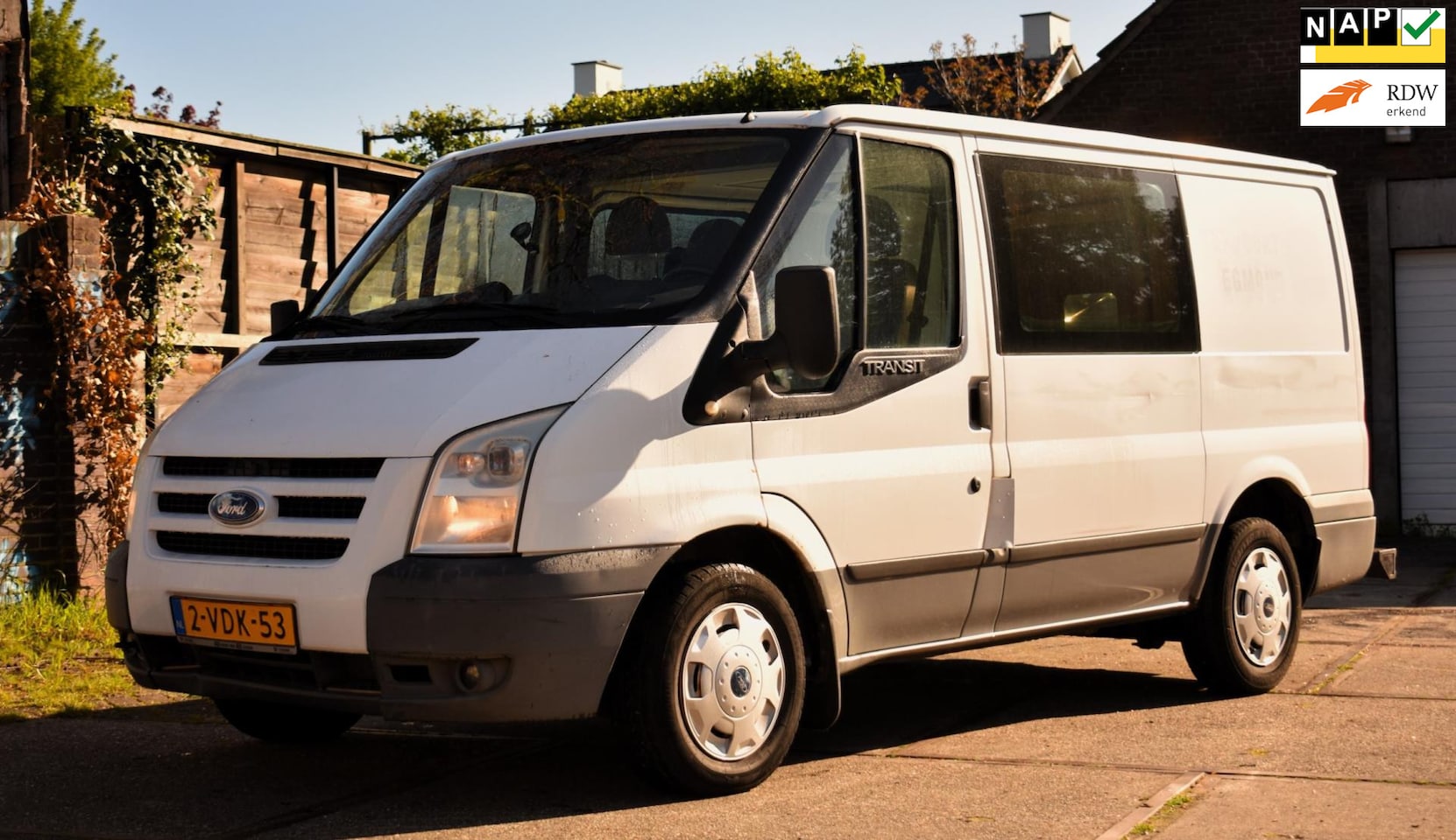 Ford Transit - 260S 2.2 TDCI SHD DC 5 DEURS MET AIRCO, ELEC. RAMEN EN MEER! - AutoWereld.nl