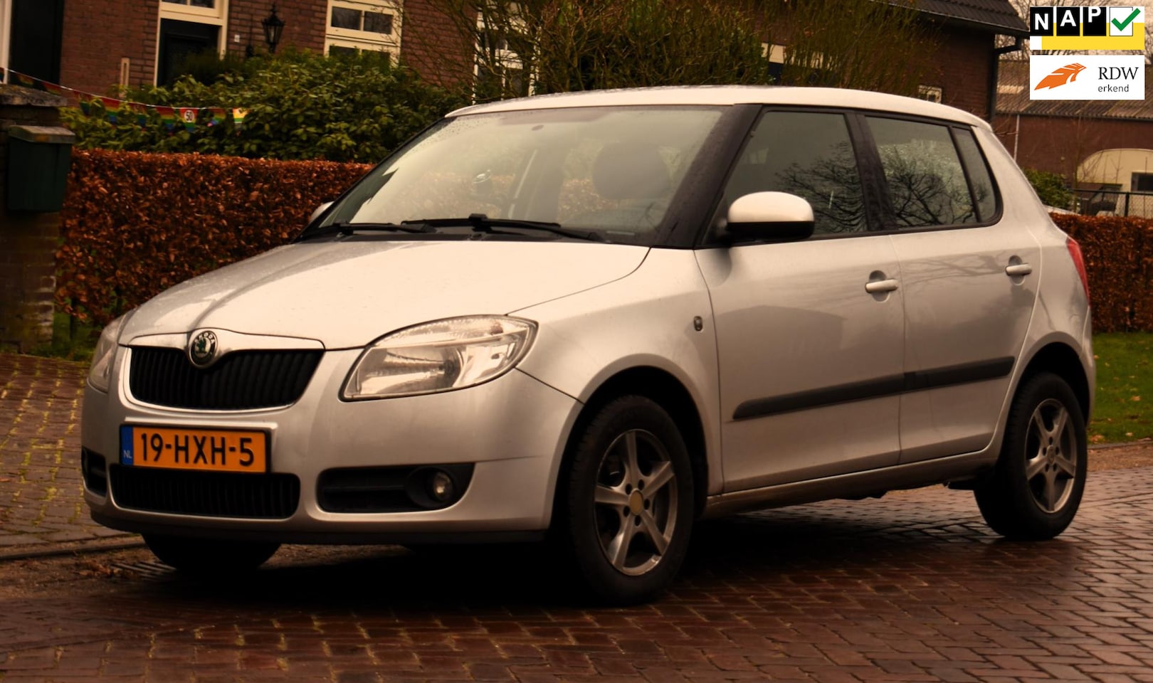 Skoda Fabia - 1.4-16V Ambition 5 DEURS AIRCO APK 12 Dec 2025 ZEER MOOI - AutoWereld.nl