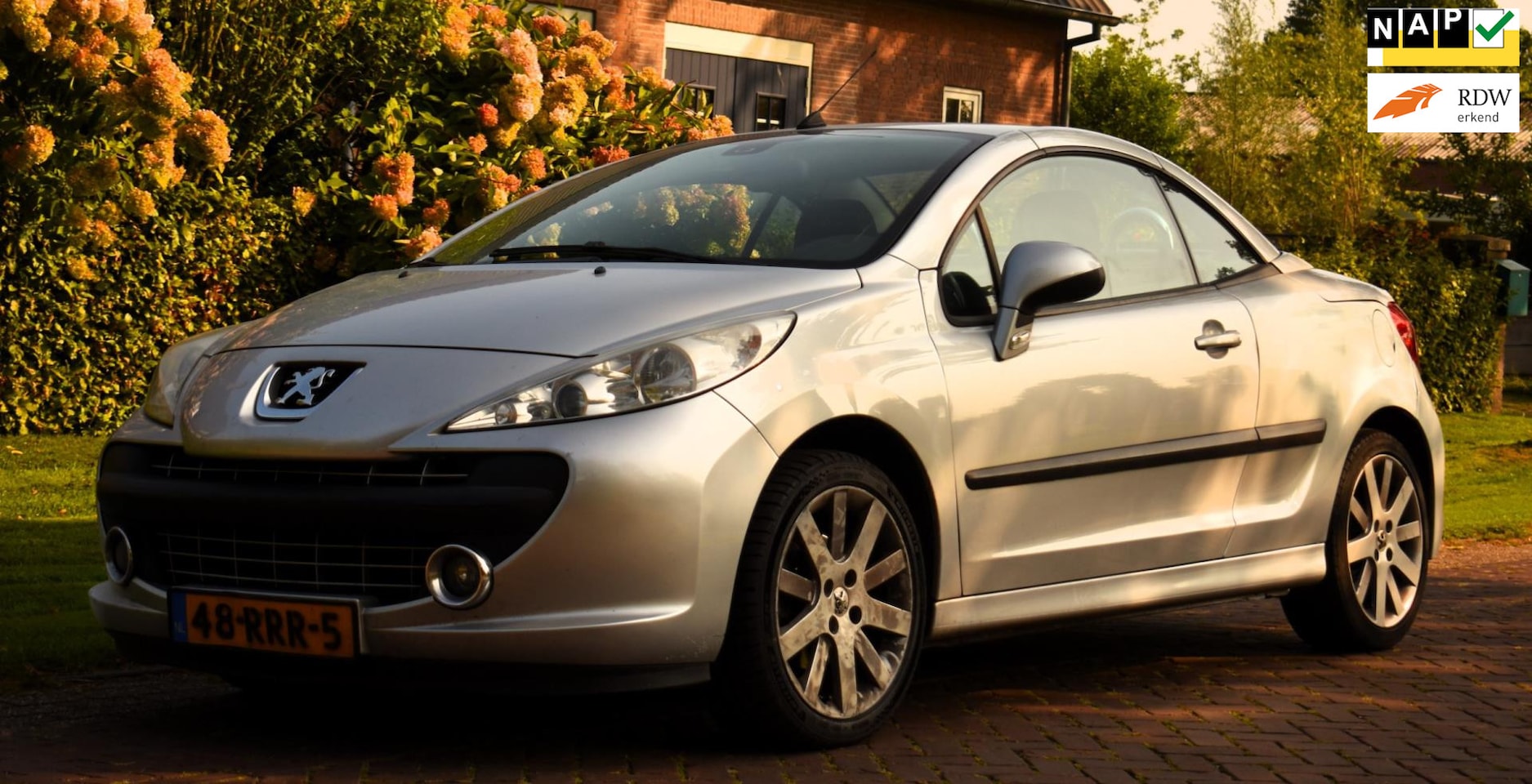 Peugeot 207 CC - 1.6 VTi HARDTOP CABRIO AIRCO, ELEC. RAMEN ZEER MOOI - AutoWereld.nl